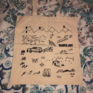 Vance Joy tote bag